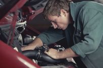 Mechanic working on car repairs in Auckland